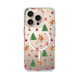 Slika Torbica Print Magsafe za iPhone 16 Pro 6.3 Merry Bear