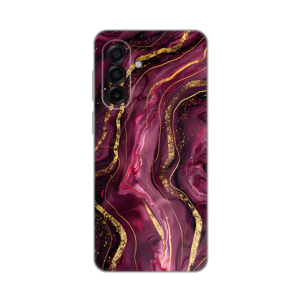 Torbica Silikonska Print za Samsung A175F Galaxy A17 Burgundy