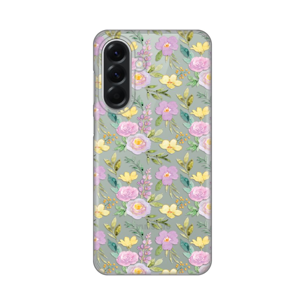 Torbica Silikonska Print Skin za Samsung A566B Galaxy A56 5G Soft Flowers