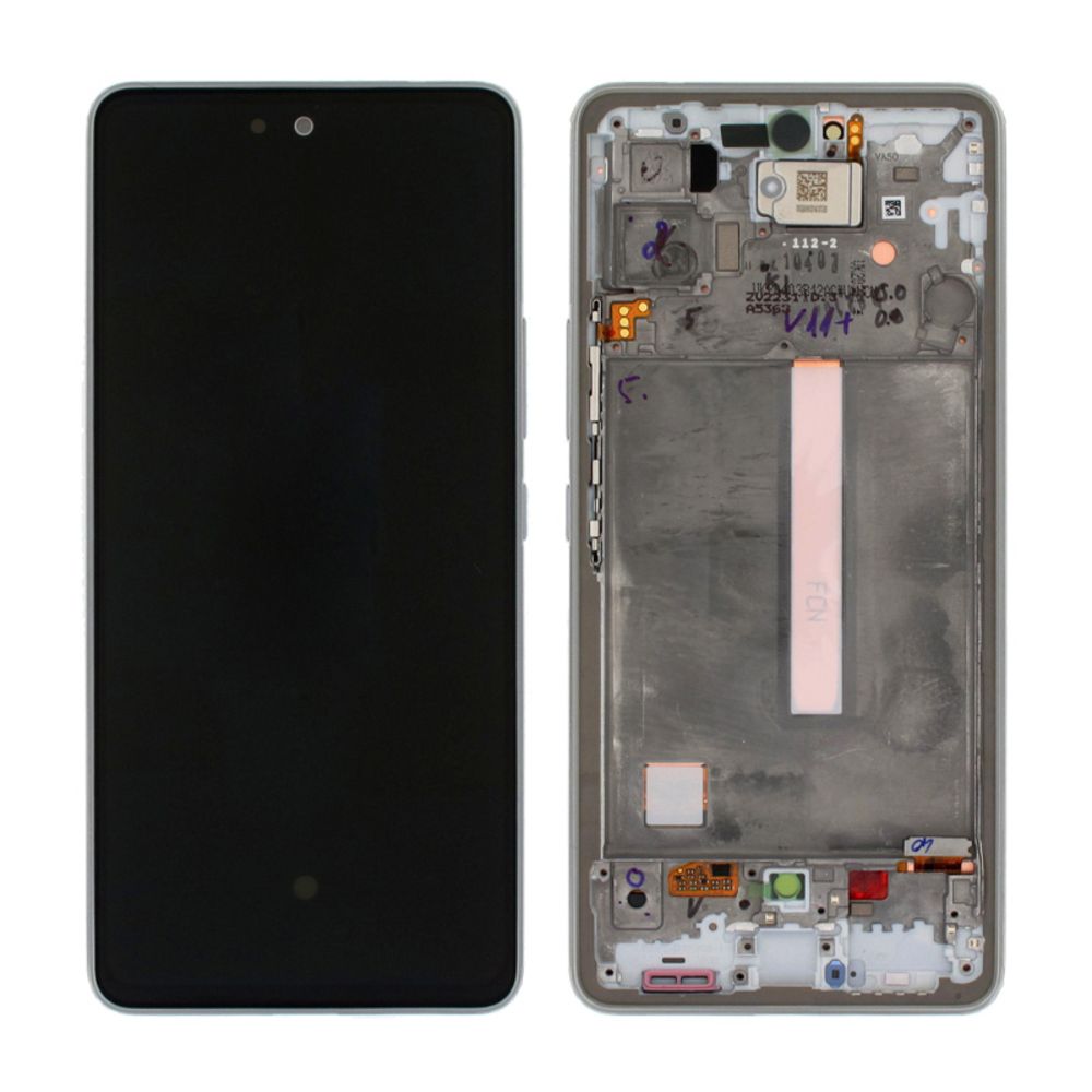 LCD za Samsung A536B/Galaxy A53 5G + touch screen + frame Black Service Pack ORG/GH82-28024A