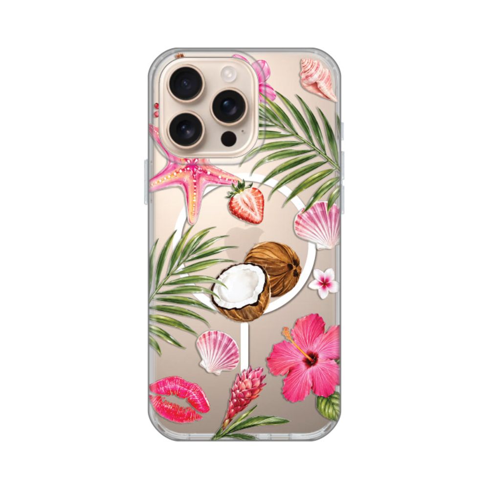 Torbica Print Magsafe za iPhone 16 Pro Max 6.9 Coconut Paradise