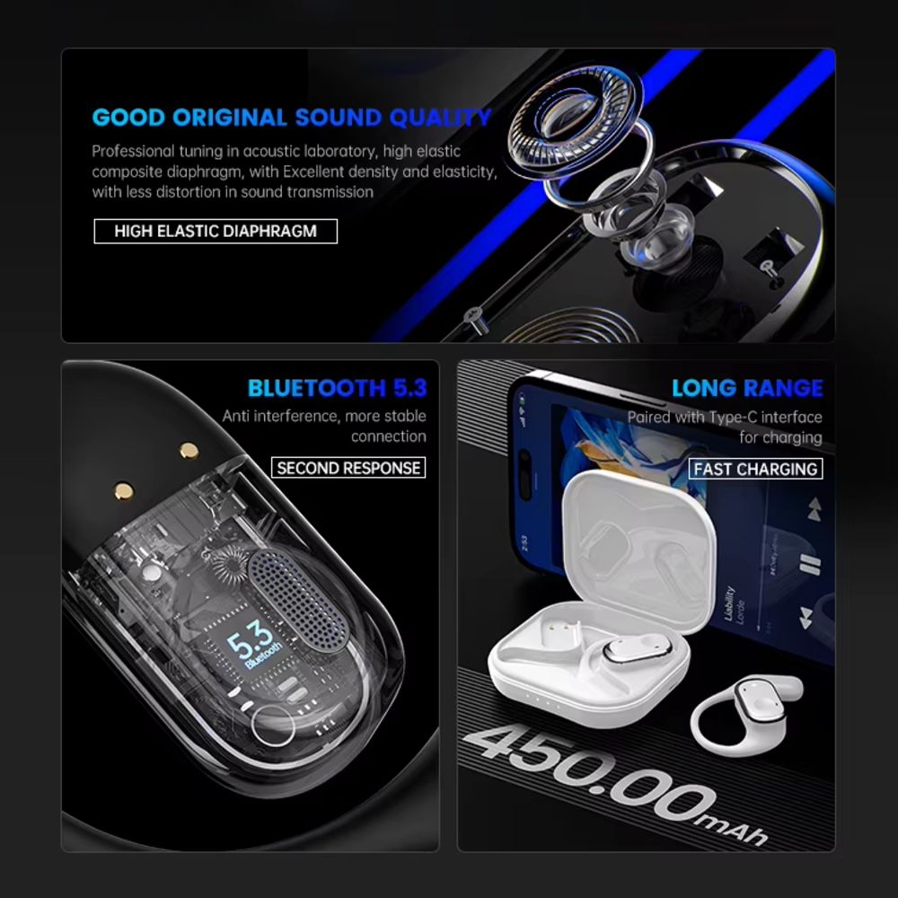 Bluetooth Slusalice Airpods Soke Y30 Crne - slika 2