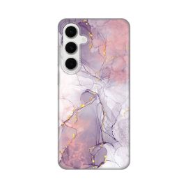 Torbica Silikonska Print Skin za Samsung S721B Galaxy S24 Fe Pink Marble