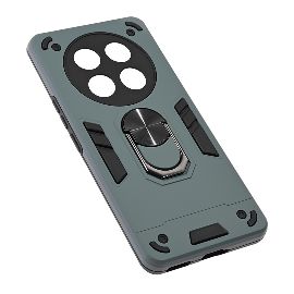 Slika Torbica Hard Ring za Honor Magic 7 Lite tamno siva