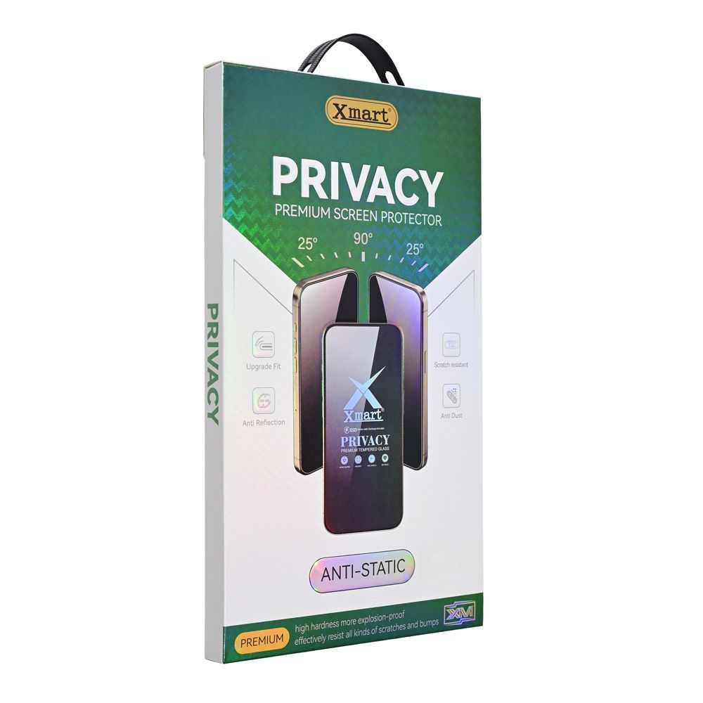 Zastitno staklo Tempered glass X mart 9D Privacy za iPhone 16 6.1