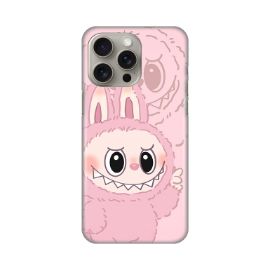 Torbica Silikonska Print za iPhone 15 Pro Max 6.7 La Bubu Pink