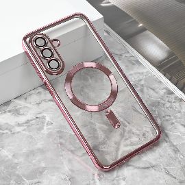 Slika Torbica Magsafe Lux za Samsung A175 Galaxy A17 roze