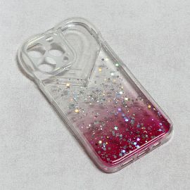 Slika Torbica Heart Glitter za iPhone 13 Pro 6.1 pink