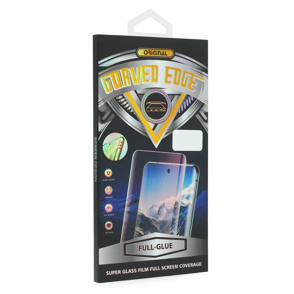 Zastitno Staklo Tempered glass full glue za Motorola Edge 50 zakrivljeni crni