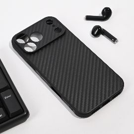 Torbica Carbon fiber za iPhone 17 Pro Max 6.9 crna