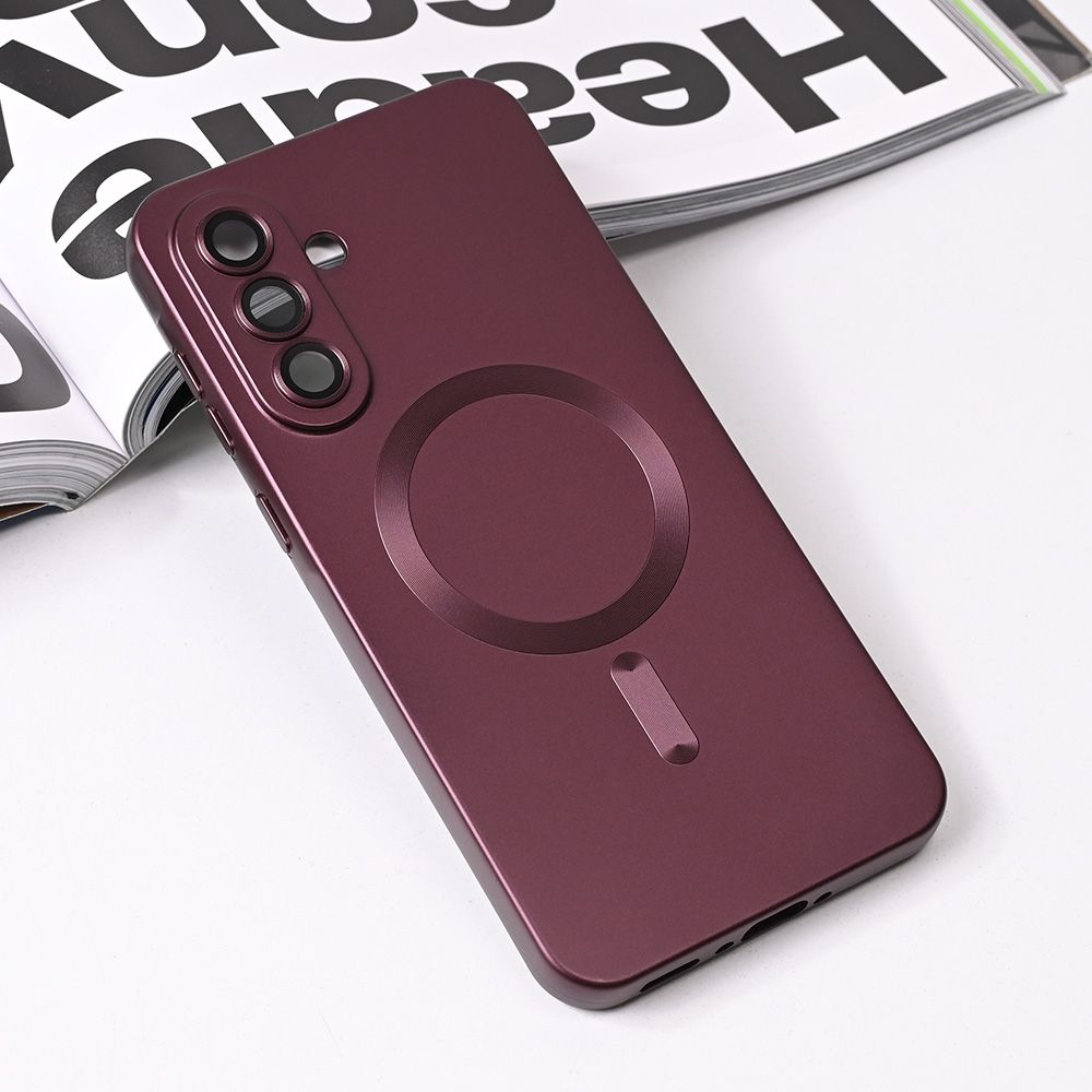 Torbica Magsafe Chrome za Samsung A566B Galaxy A56 bordo