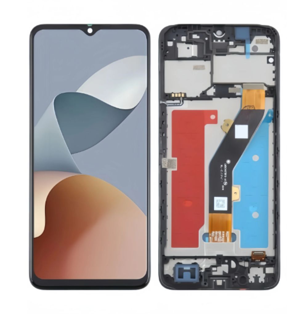 LCD za ZTE Blade A54 + touch screen + frame Black