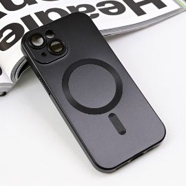 Torbica Magsafe Chrome za iPhone 15 6.1 crna