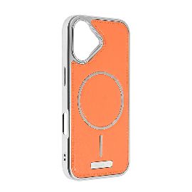 Torbica Magsafe Urban Leather za iPhone 17 6.3 narandzasta