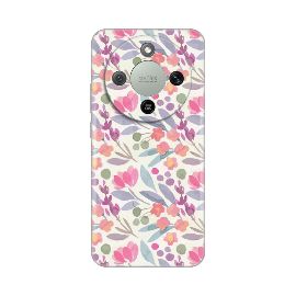 Torbica Silikonska Print za Honor Magic 8 Lite Watercolor Flowers