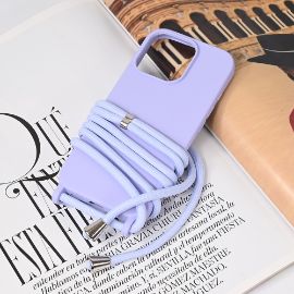 Torbica Crossbody za iPhone 16 Pro 6.3 ljubicasta
