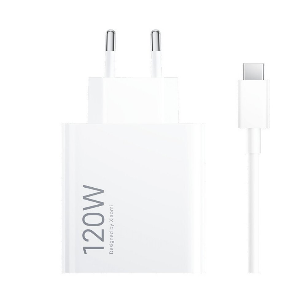 Kucni punjac Xiaomi HyperCharge 120W sa USB na Type C kablom beli EU