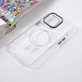 Torbica Magsafe Color Pop za iPhone 16 Pro Max 6.9 bela