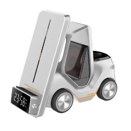 Slika Kucni punjac Wireless 15W Viljuskar 5 u 1 beli