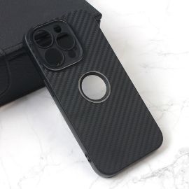 Slika Torbica Carbon Stripe za iPhone 14 Pro 6.1 crna