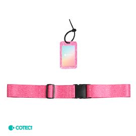 Sigurnosna traka za kofer Coteci roze