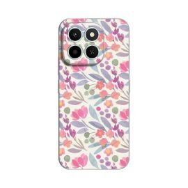 Slika Torbica Silikonska Print za Honor X6c Watercolor Flowers
