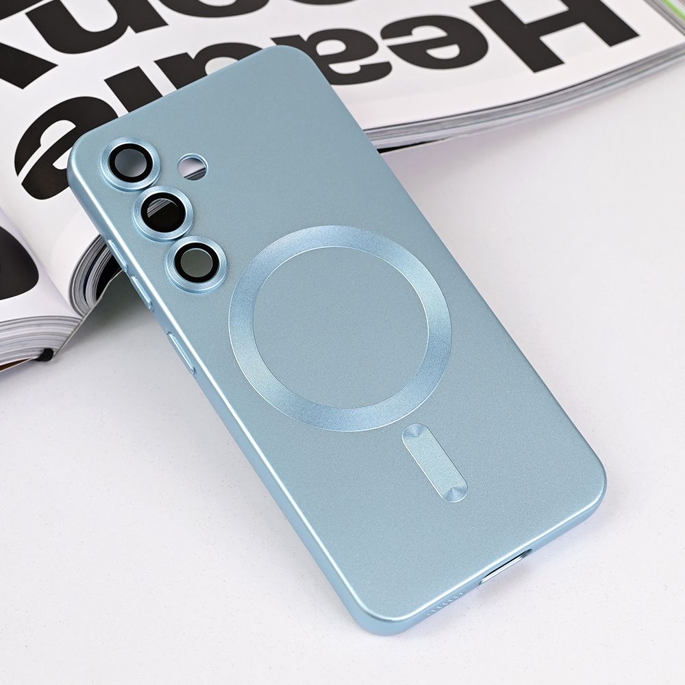 Torbica Magsafe Chrome za Samsung S921B Galaxy S24 plava