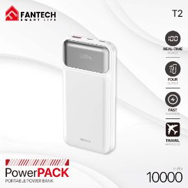 Slika Power bank Prenosiva baterija Fantech T2 10000mAh QC, PD, 22.5W  beli