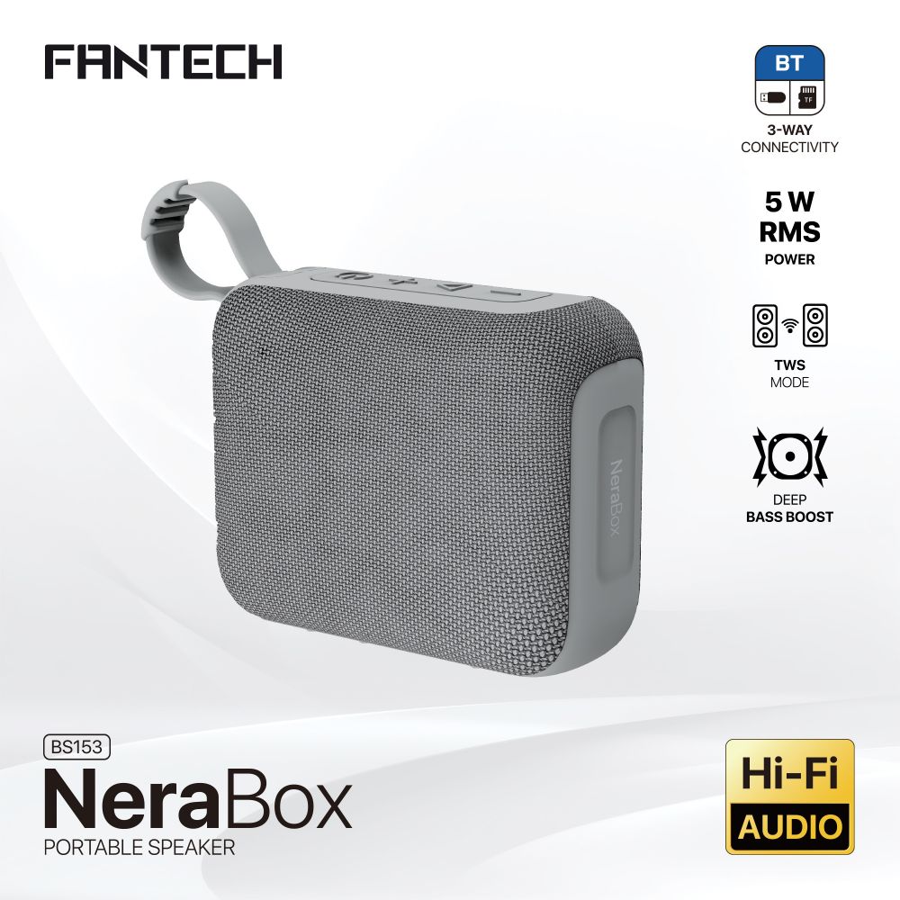 Bluetooth zvucnik Fantech BS153 NeraBox sivi