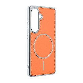 Slika Torbica Magsafe Urban Leather za Samsung S941B Galaxy S26 narandzasta