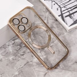 Slika Torbica Magsafe Lux za iPhone 16 Pro 6.3 zlatna