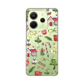Slika Torbica Silikonska Print Skin za Xiaomi Redmi Note 14 4G (SRB) Winter Spirit