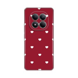 Torbica Silikonska Print Skin za Xiaomi Redmi Note 15 Pro 4G Burgundy Hearts