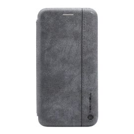 Slika Torbica Teracell Leather za Huawei P40 Pro siva