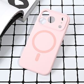 Slika Torbica Magsafe Pure color za iPhone 17 Pro 6.3 roze