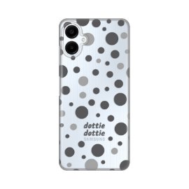 Torbica Silikonska Print Skin za Samsung A065F Galaxy A06 Dottie Dottie Gray