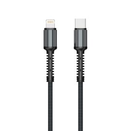 Data kabl Teracell Evolution PD Type C na iPhone 11/12/13 lightniing crni 1m