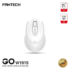 Kancelarijski mis Fantech W191s Go beli