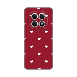 Torbica Silikonska Print Skin za Xiaomi Redmi Note 15 4G/5G Burgundy Hearts