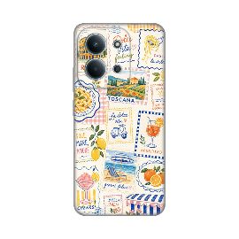Slika Torbica Silikonska Print za Xiaomi Redmi 15C 4G Toscana Collage