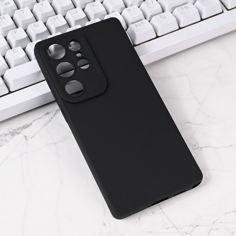 Torbica Silikon Pro Camera za Samsung S938B Galaxy S25 Ultra 5G crna