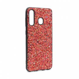 Slika Torbica Glitter za Samsung A305F Galaxy A30 crvena