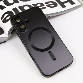 Torbica Magsafe Chrome za iPhone 16 6.1 crna