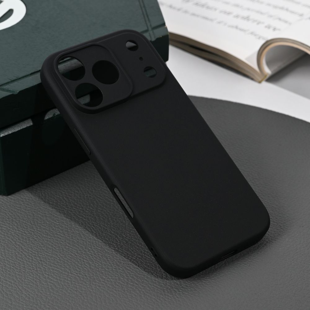 Torbica silikonska Skin za iPhone 17 Pro 6.3 mat crna