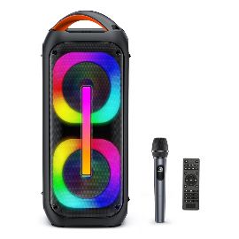 Bluetooth zvucnik BKK-B67 2x60W crni