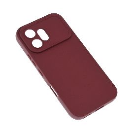 Slika Torbica Silikon Pro Camera za Honor 600 bordo