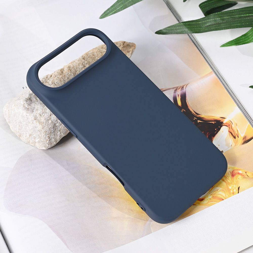 Torbica Teracell Soft Velvet za iPhone 17 Air 6.6 tamno plava