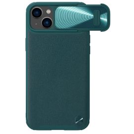Torbica Nillkin CamShield Leather S za iPhone 14 Plus 6.7 zelena