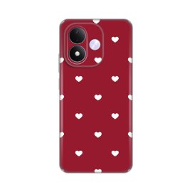 Torbica Silikonska Print Skin za Xiaomi Redmi Note 17 4G/5G Burgundy Hearts