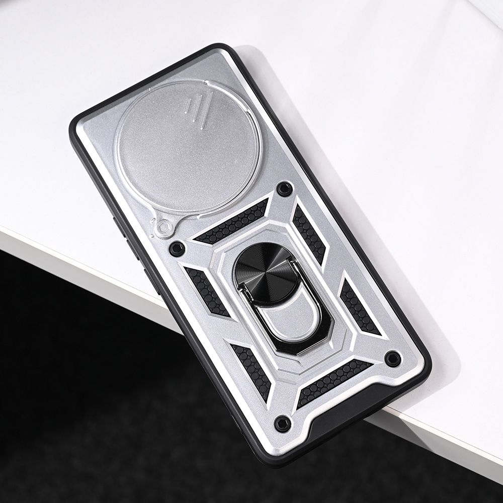 Torbica Hard Shield za Honor Magic 7 Lite srebrna